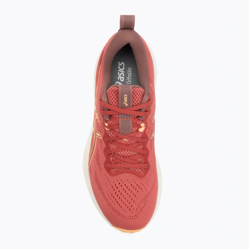 Asics Gel-Pulse 16 női futócipő sötét rózsaszín agyag/narancs izzó 5