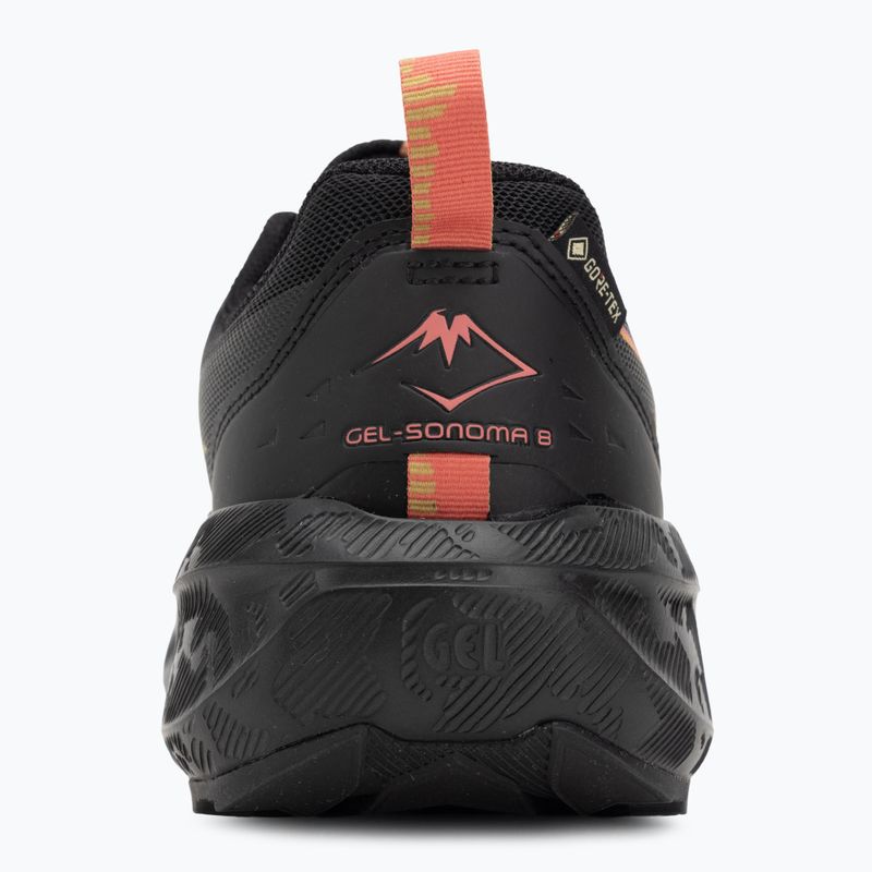 ASICS Gel-Sonoma 8 GTX női futócipő fekete/sötét rózsaszín agyag 6