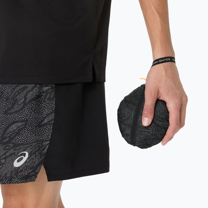 ASICS férfi Fujitrail Packable Windbreaker teljesítményű fekete futókabát 14