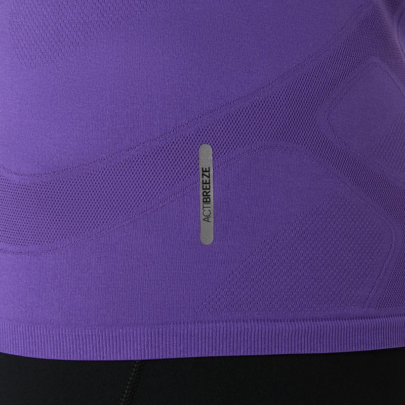 Női ASICS Road Seamless LS edo lila hosszú ujjú futócipő 7