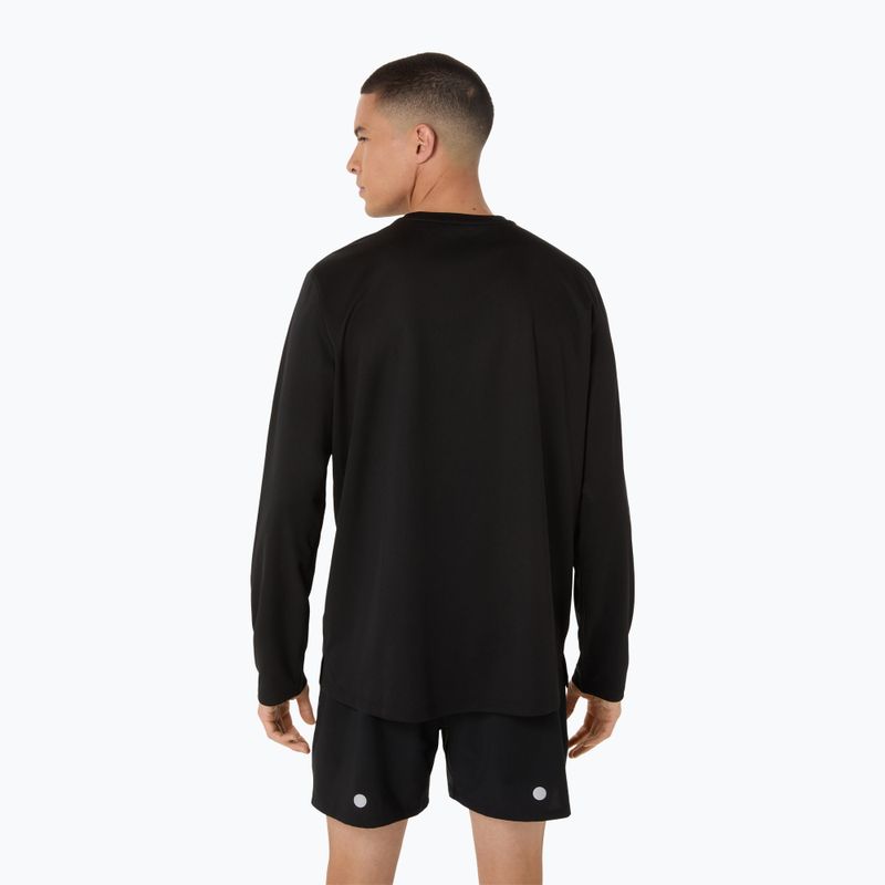 ASICS férfi futó hosszú ujjú Fujitrail logo LS teljesítmény fekete 3