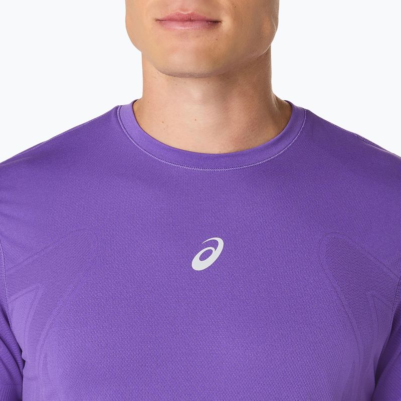 Férfi ASICS Road Seamless futópóló edo lila 5