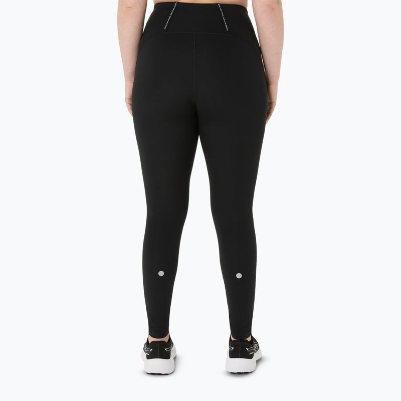 Női futó leggings ASICS Road Winter High Waist teljesítmény fekete 3