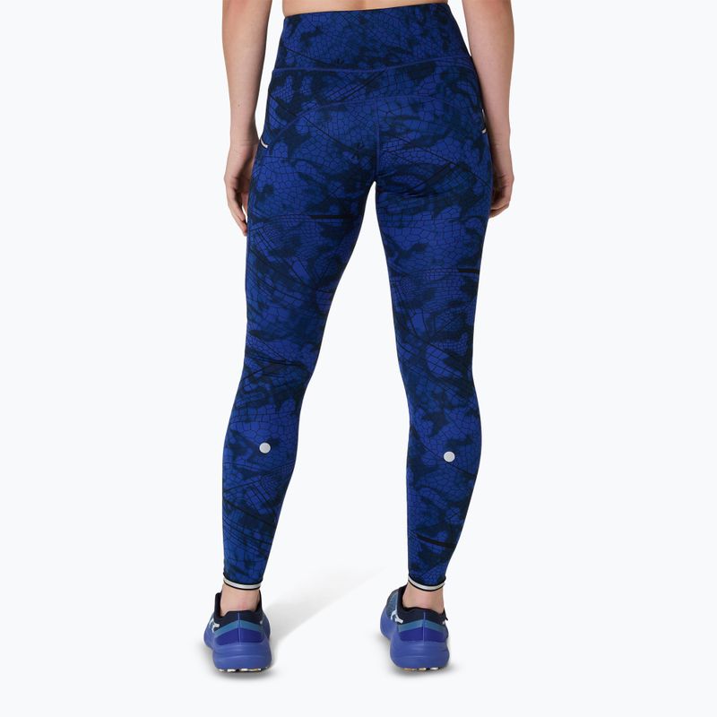 ASICS Road Lite-Show performance fekete/sötét kobalt női futó leggings 3