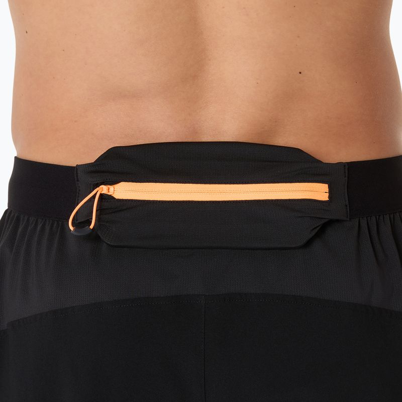 ASICS férfi futónadrág Fujitrail All Over Print 5IN teljesítmény fekete 7