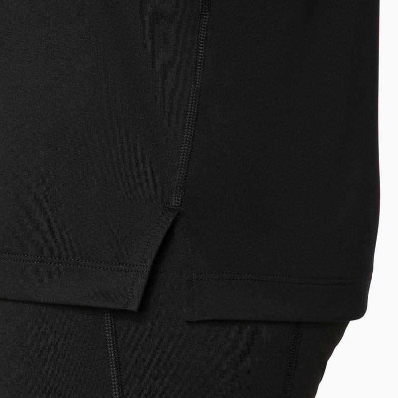 Férfi ASICS Core Half Zip téli teljesítményű futó pulóver fekete 6