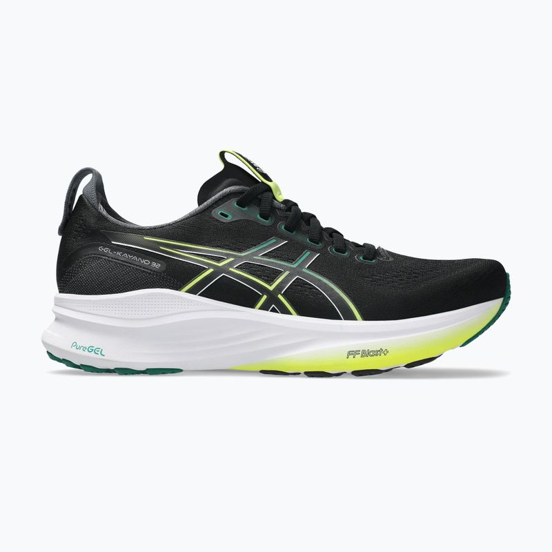ASICS Gel-Kayano 32 férfi futócipő fekete/jasper zöld 8