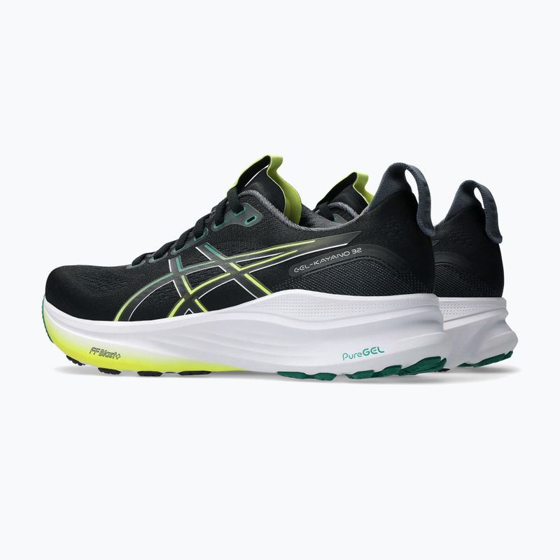 ASICS Gel-Kayano 32 férfi futócipő fekete/jasper zöld 11