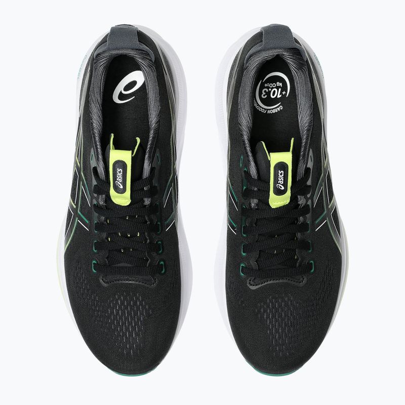 ASICS Gel-Kayano 32 férfi futócipő fekete/jasper zöld 13