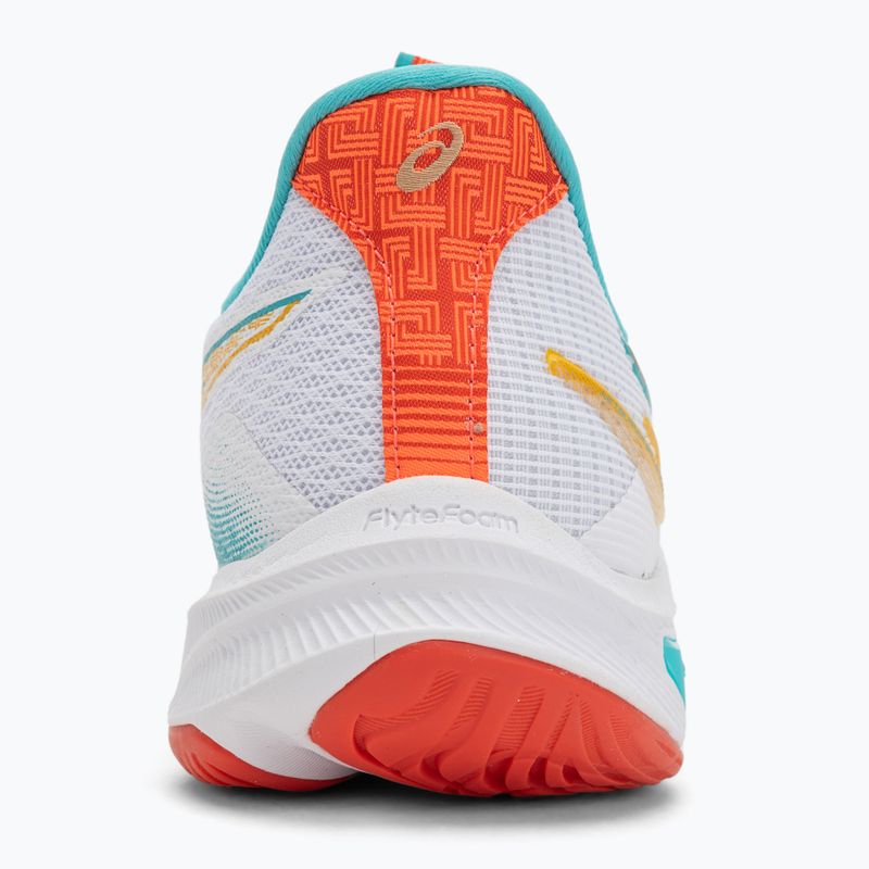 Női ASICS Netburner Ballistic FF 4 röplabdacipő fehér/tengerzöld 6