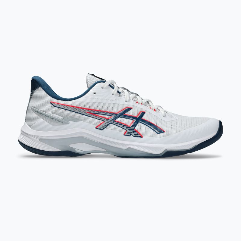 ASICS férfi röplabdacipő Netburner Ballistic FF 4 fehér/makó kék