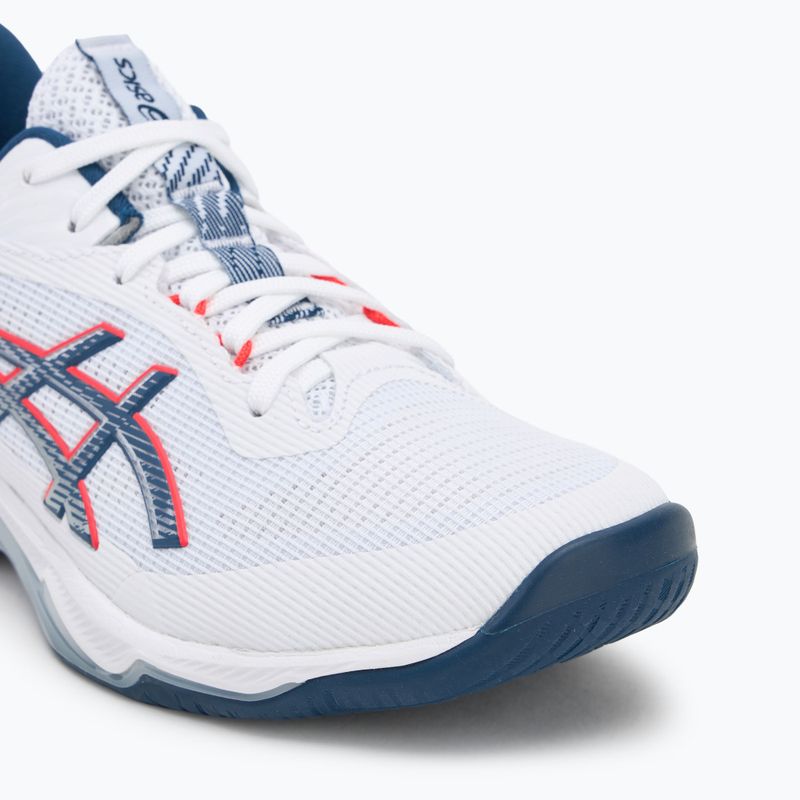 ASICS férfi röplabdacipő Netburner Ballistic FF 4 fehér/makó kék 7
