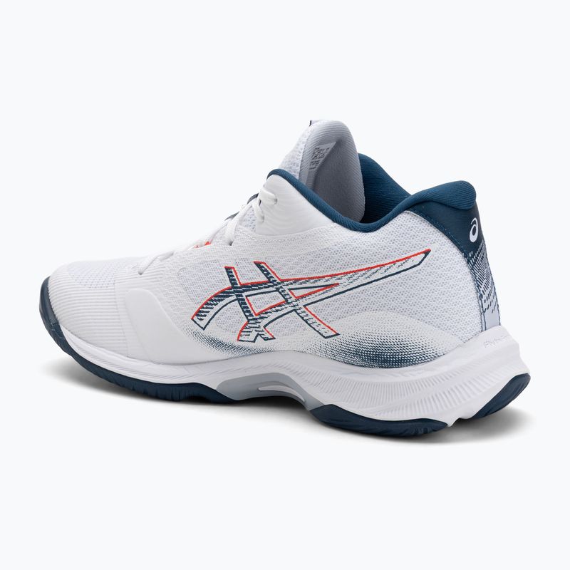 Férfi cipő ASICS Netburner Ballistic FF 4 fehér/mako kék 3