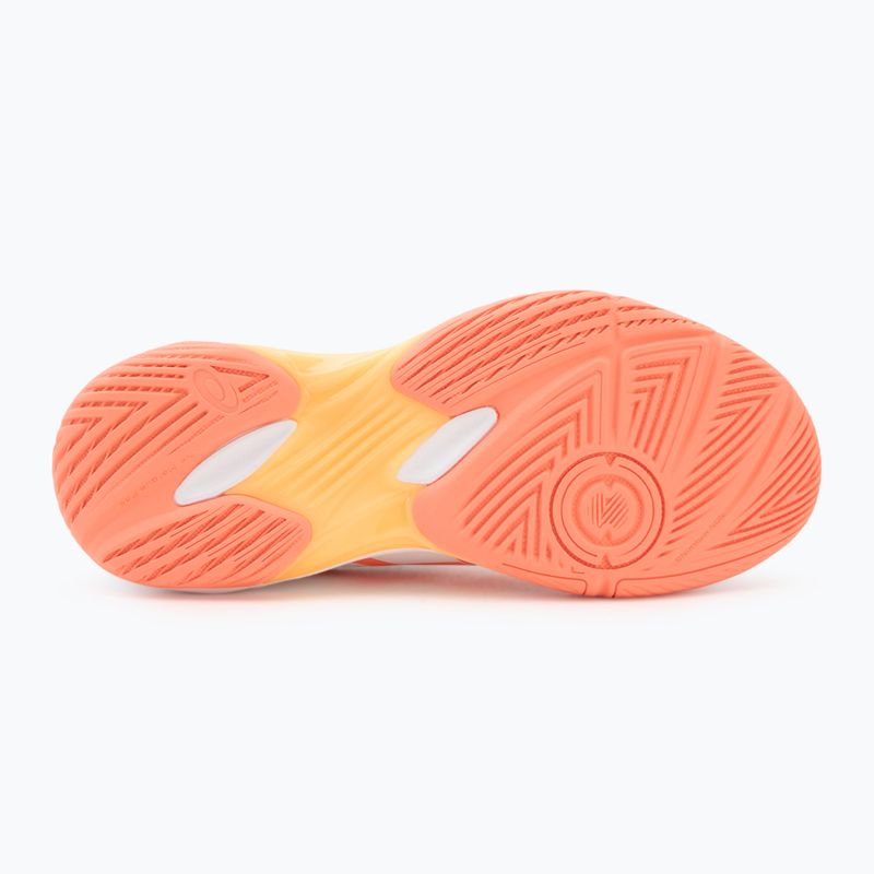 ASICS női röplabdacipő Gel-Rocket 12 fehér/élénk korall 4