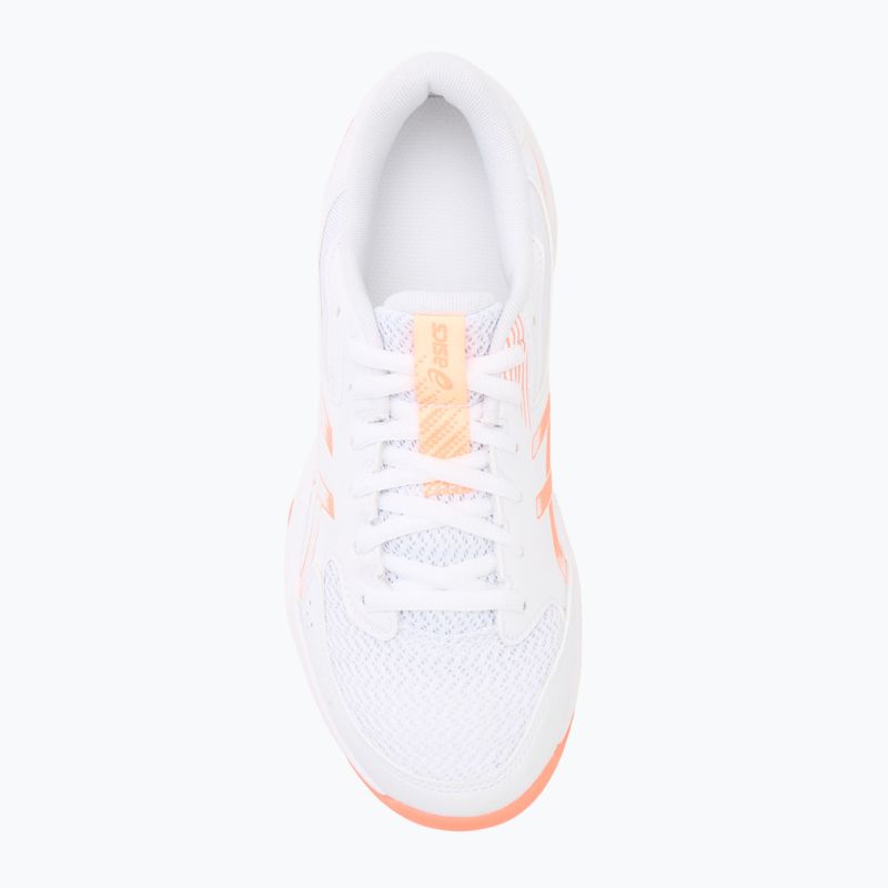 ASICS női röplabdacipő Gel-Rocket 12 fehér/élénk korall 5