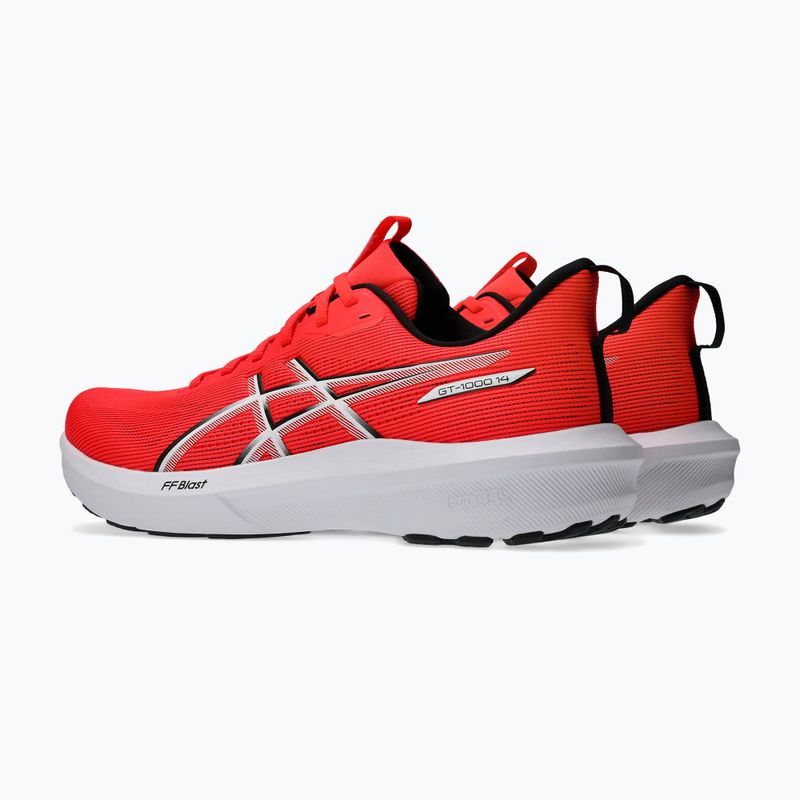 ASICS GT-1000 14 férfi futócipő flash piros/fekete 4