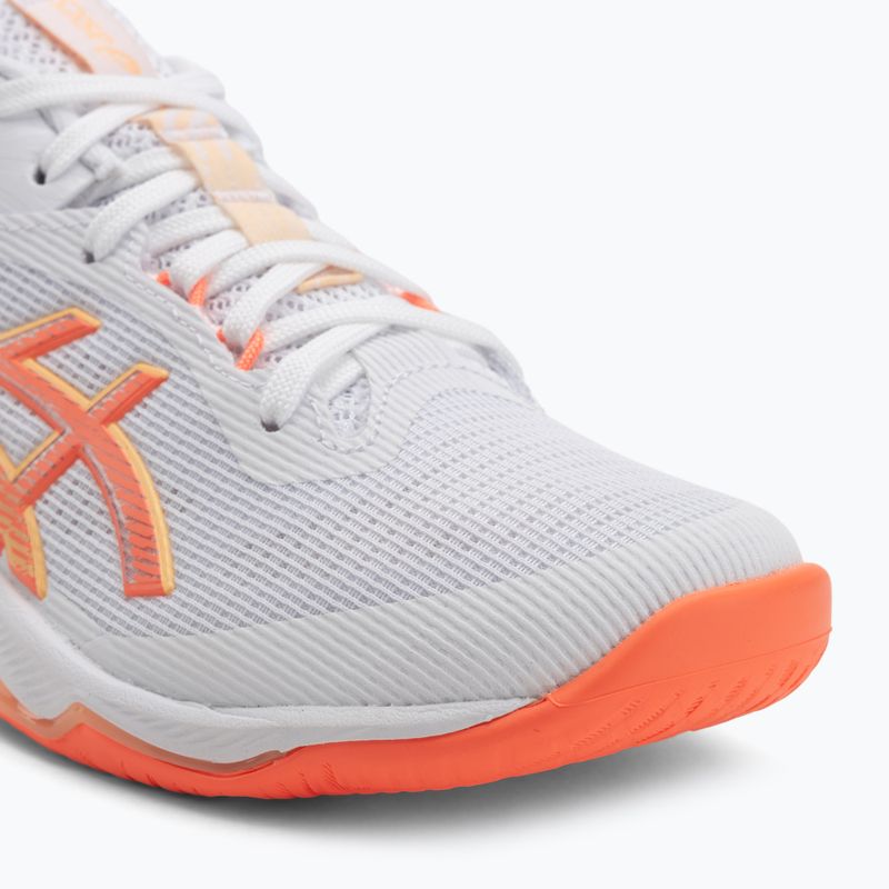 ASICS női röplabdacipő Netburner Ballistic FF 4 fehér/élénk korall 7