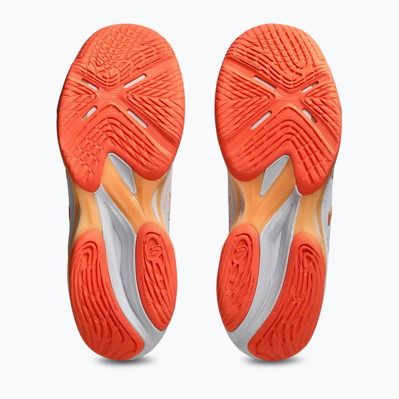 ASICS női röplabdacipő Netburner Ballistic FF 4 fehér/élénk korall 3
