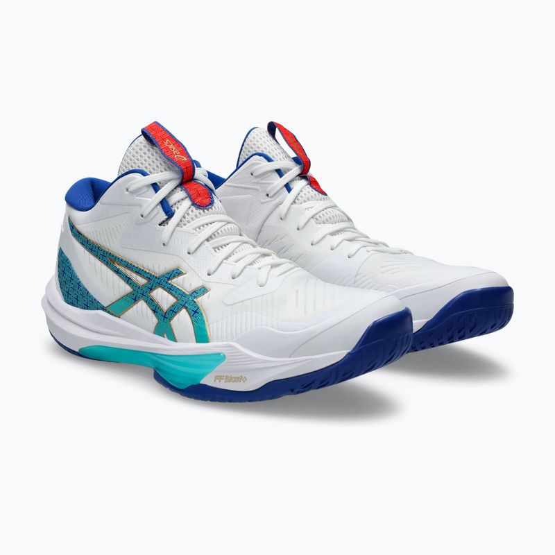 Férfi ASICS Sky Elite FF MT 3 röplabdacipő fehér/asics kék 10