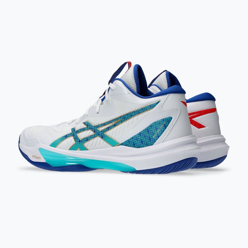 Férfi ASICS Sky Elite FF MT 3 röplabdacipő fehér/asics kék 11