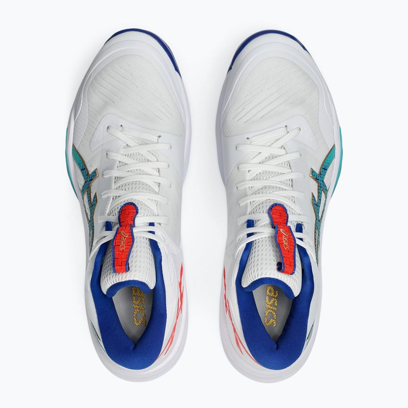 Férfi ASICS Sky Elite FF MT 3 röplabdacipő fehér/asics kék 14