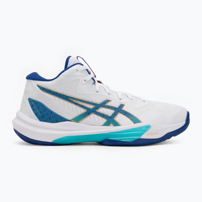 Férfi ASICS Sky Elite FF MT 3 röplabdacipő fehér/asics kék 2