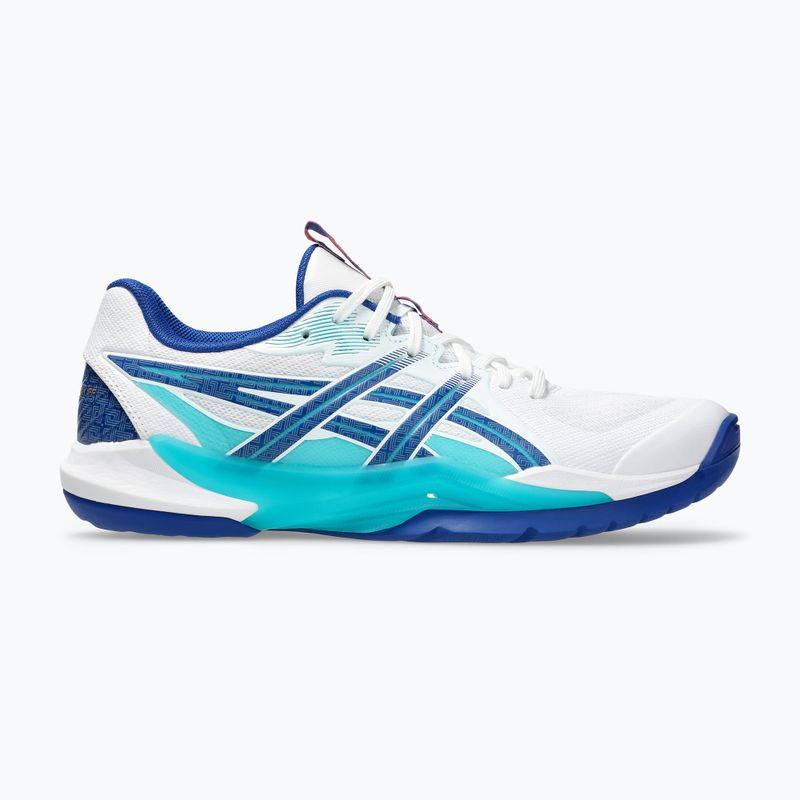 Férfi ASICS Powerbreak FF röplabdacipő fehér/asics kék 8