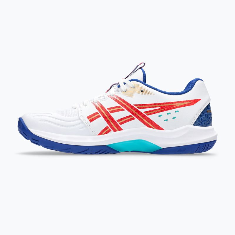 Férfi ASICS Powerbreak FF röplabdacipő fehér/asics kék 9