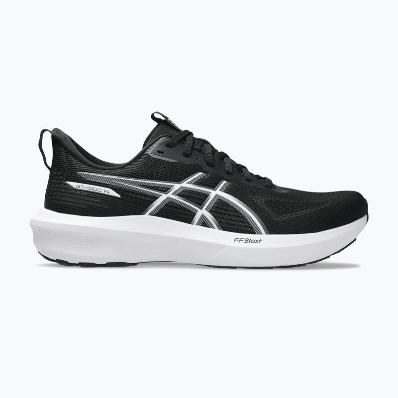 ASICS GT-1000 14 férfi futócipő fekete/fehér 8