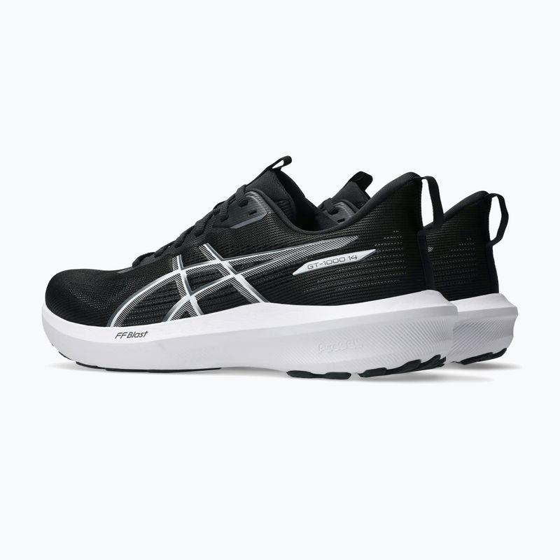 ASICS GT-1000 14 férfi futócipő fekete/fehér 11