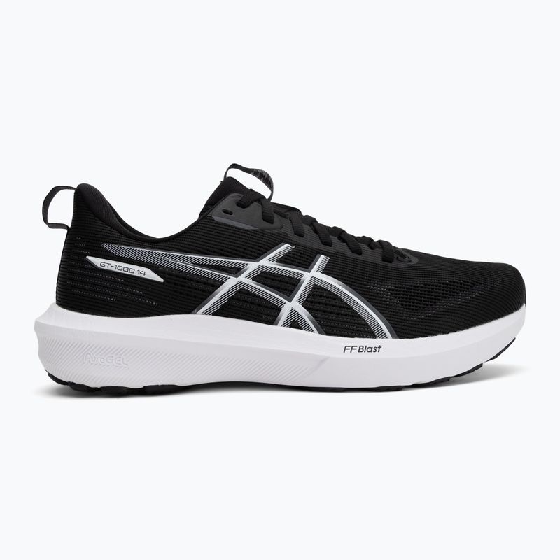 ASICS GT-1000 14 férfi futócipő fekete/fehér 2