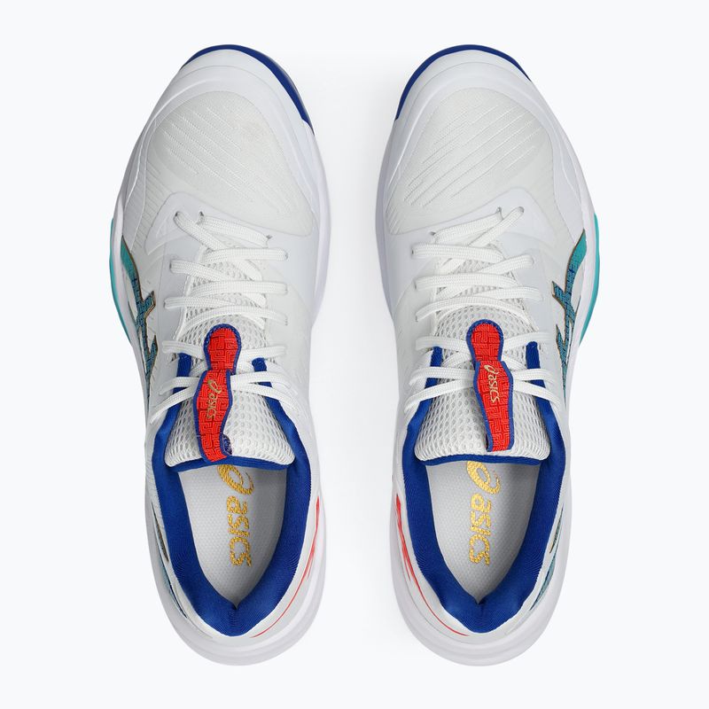 Férfi ASICS Sky Elite FF 3 röplabdacipő fehér/asics kék 14