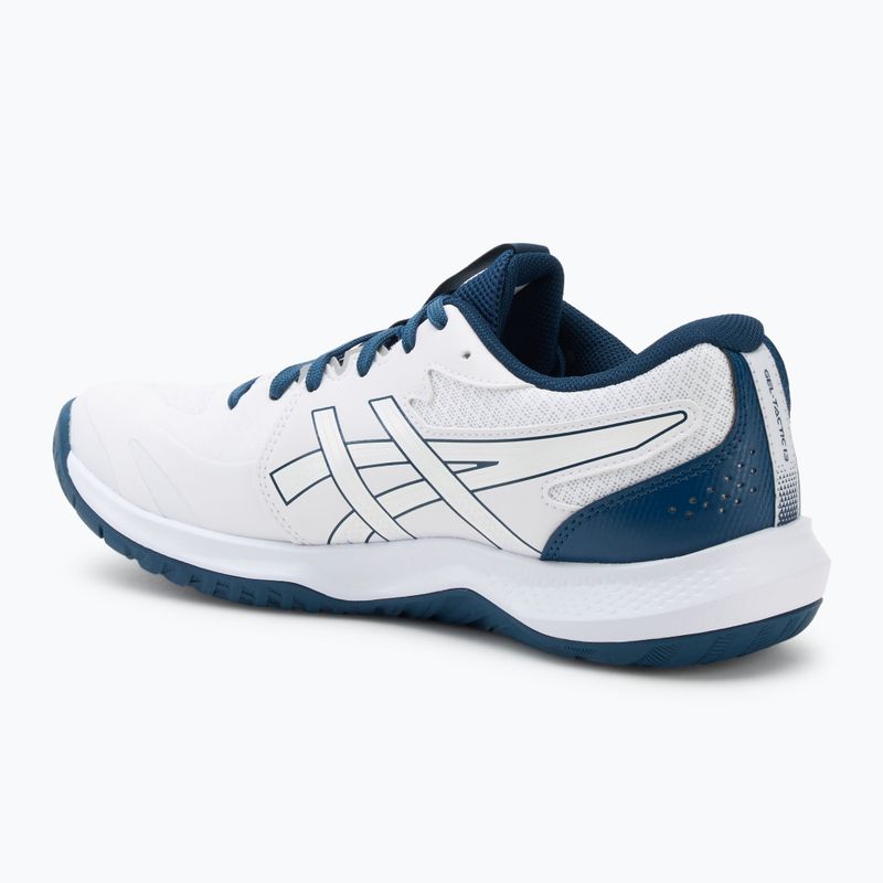 ASICS férfi röplabda cipő Gel-Tactic 13 fehér/maco kék 3