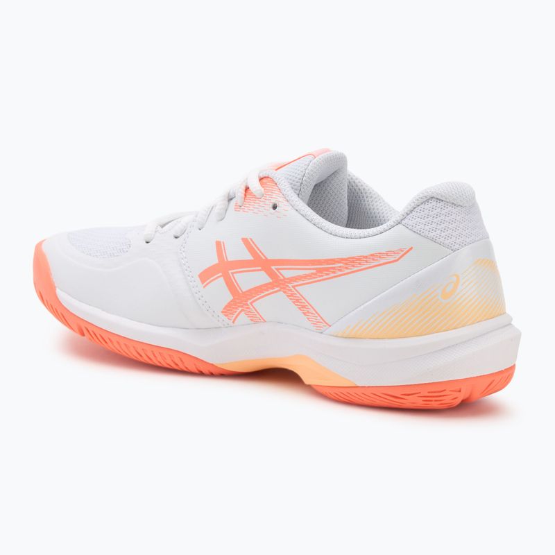 ASICS Court Hunter FF női röplabda cipő fehér/élénk korall 3