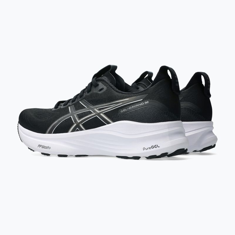 ASICS Gel-Kayano 32 női futócipő fekete/fehér 4