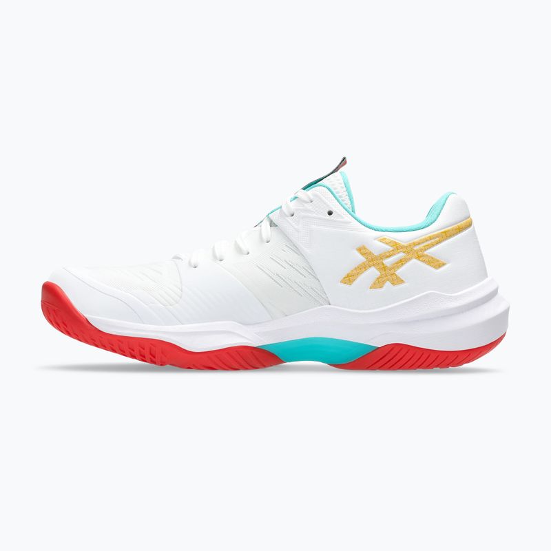 Női ASICS Sky Elite FF 3 röplabdacipő fehér/tengerzöld 9