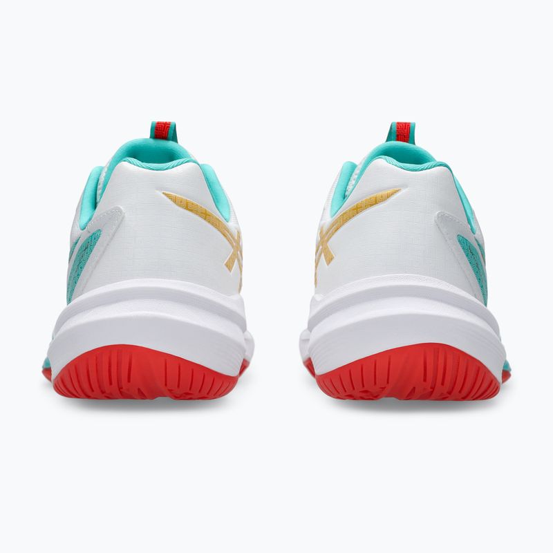 Női ASICS Sky Elite FF 3 röplabdacipő fehér/tengerzöld 12