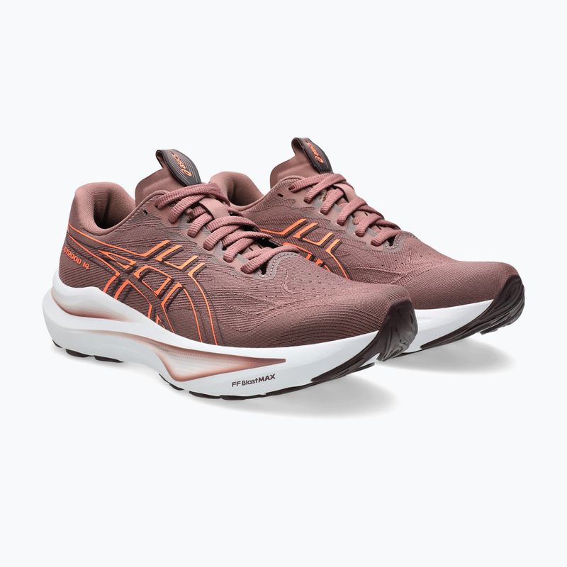 ASICS GT-2000 14 női futócipő rubble red/vivid coral 10