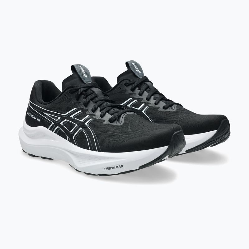 ASICS GT-2000 14 férfi futócipő fekete/fehér 10