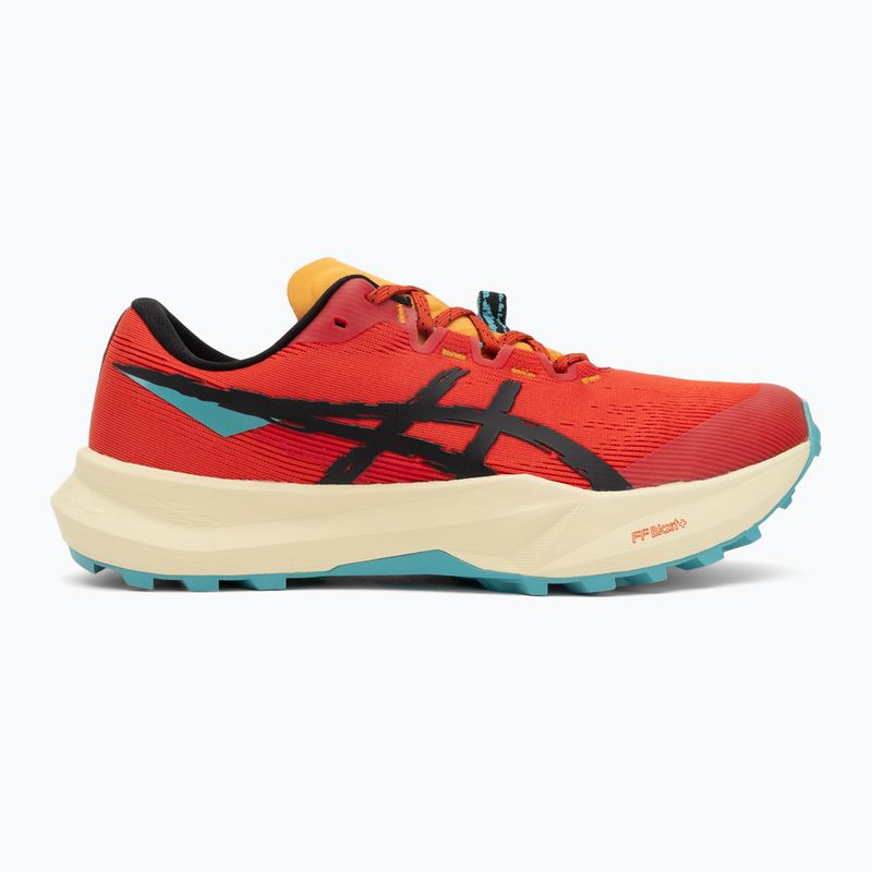 ASICS Fuji Lite 6 vörös agyag/fekete férfi futócipő 2