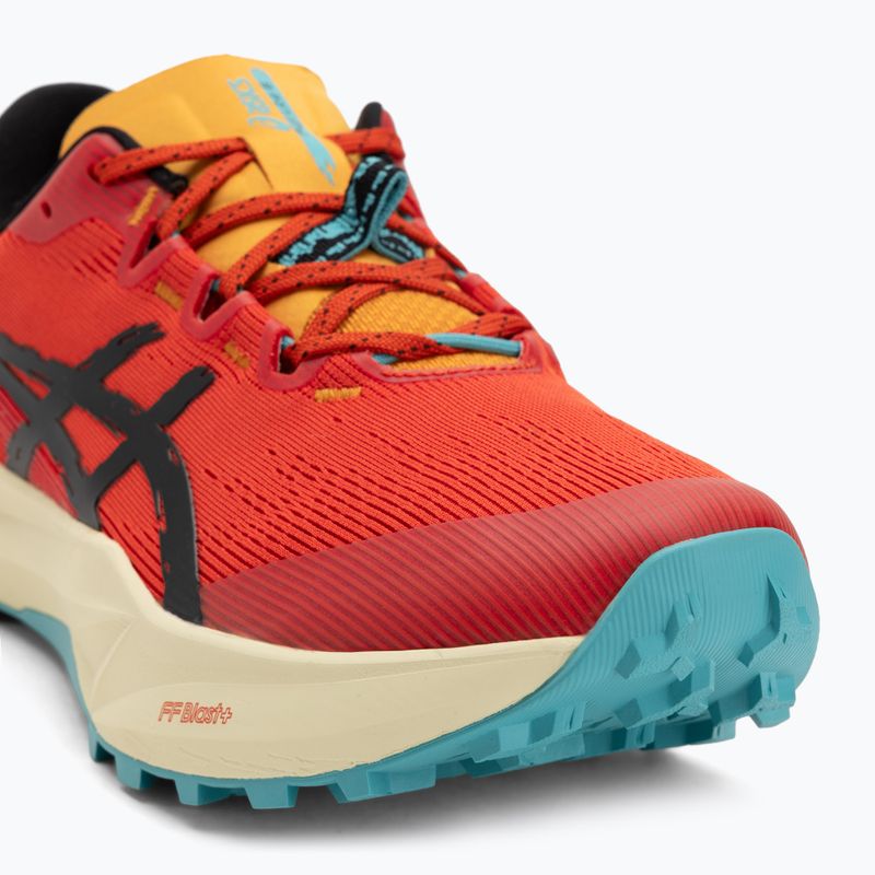 ASICS Fuji Lite 6 vörös agyag/fekete férfi futócipő 7
