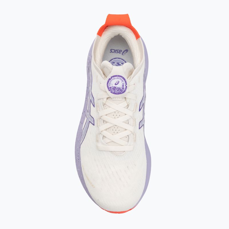 Női futócipő Asics Gel-Nimbus 27 Tokyo krém/edo lila 5