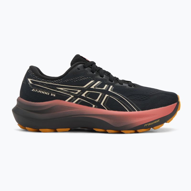 ASICS GT-2000 14 GTX női futócipő fekete/vanília 2
