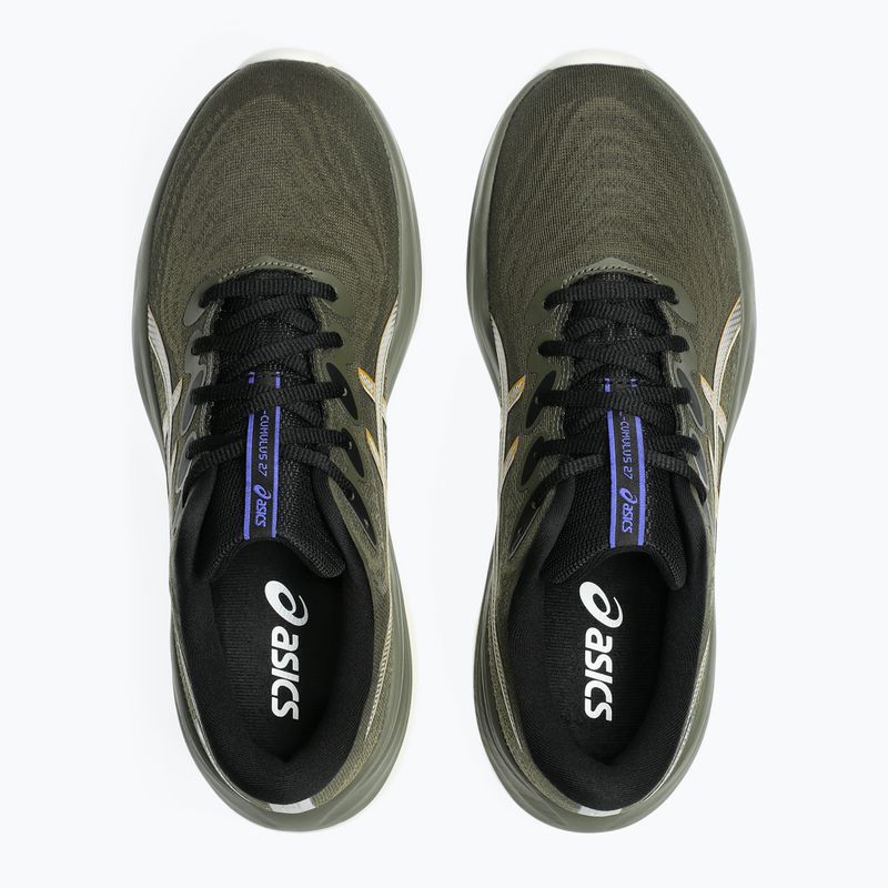 ASICS Gel-Cumulus 27 GTX férfi futócipő barna kő/suttogó zöld 9