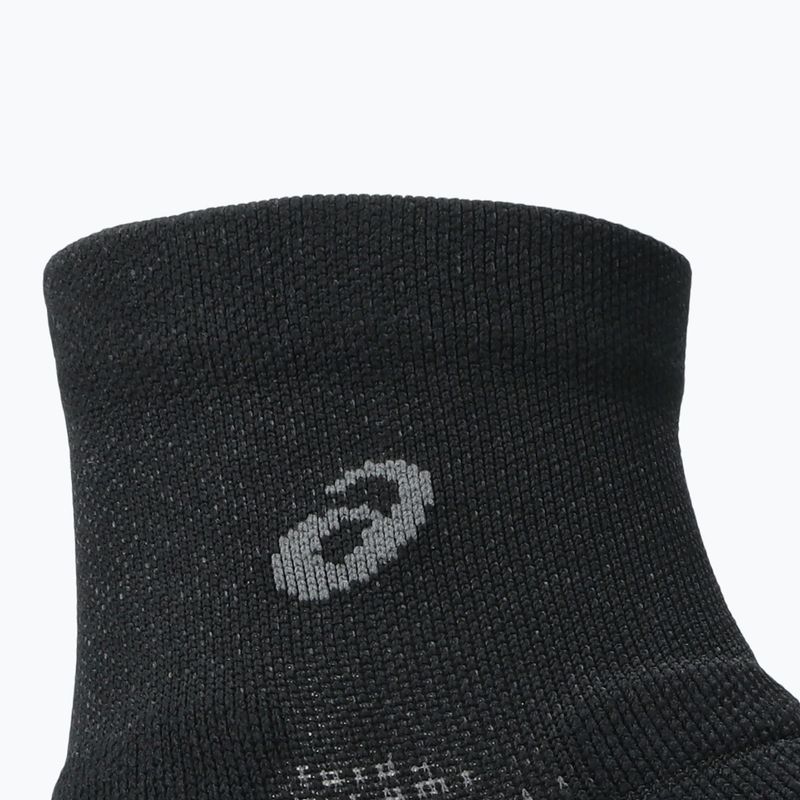 Zoknik ASICS Performance Run Quarter performance black 3