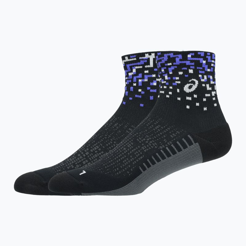 ASICS Performance Run Quarter zokni performance black/cobalt burst/white 2
