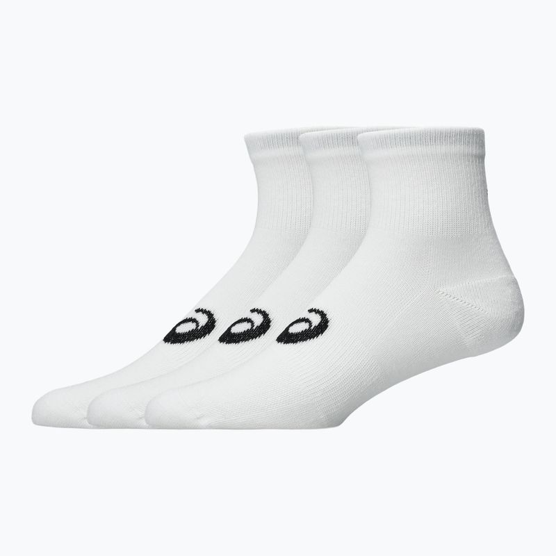 Zokni ASICS Quarter 3 pairs brilliant white 2