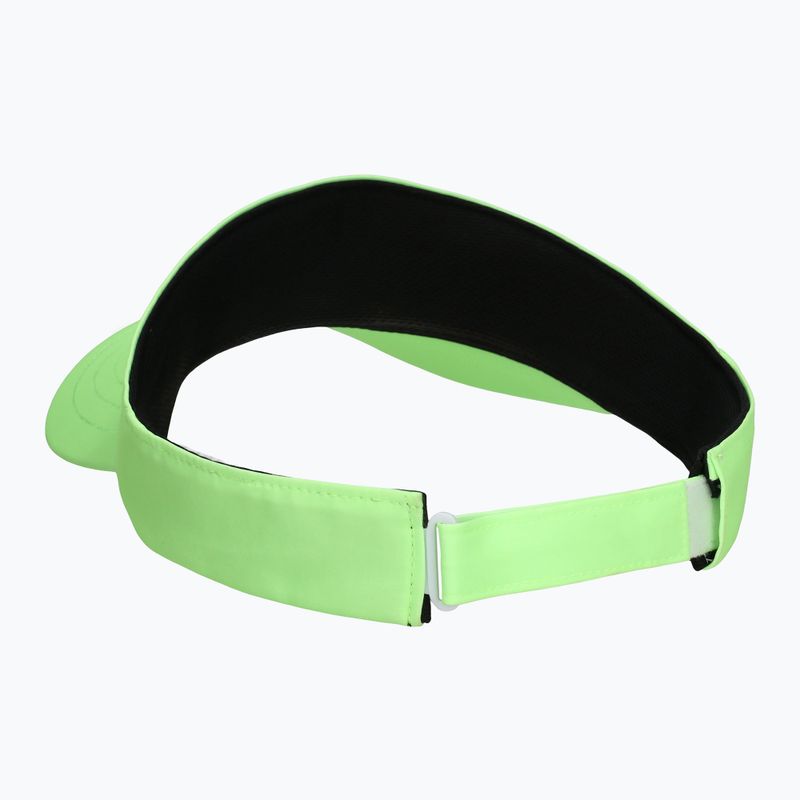 Tenisz napellenzős sapka ASICS Performance Visor illuminate green 2