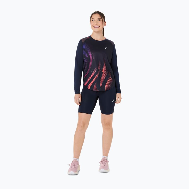 Női futóshort ASICS Road High Waist 8IN Sprinter midnight 2