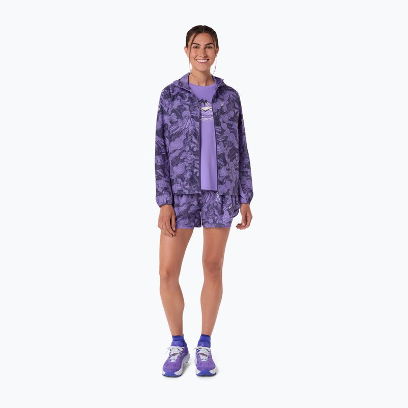 Női futóshort ASICS Road All Over Print amethyst 2